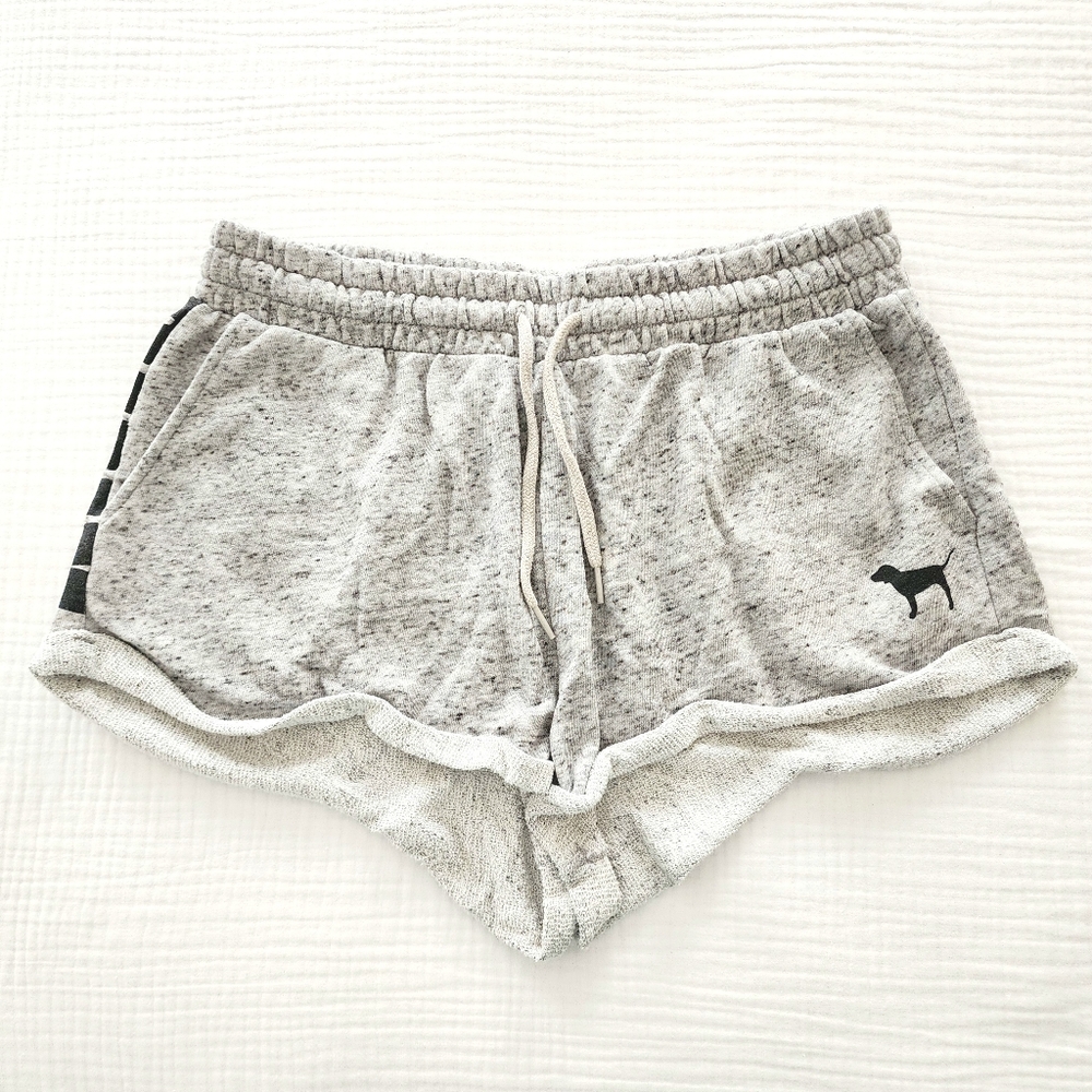 PINK Victoria's Secret Heritage Logo Boyfriend Shorts